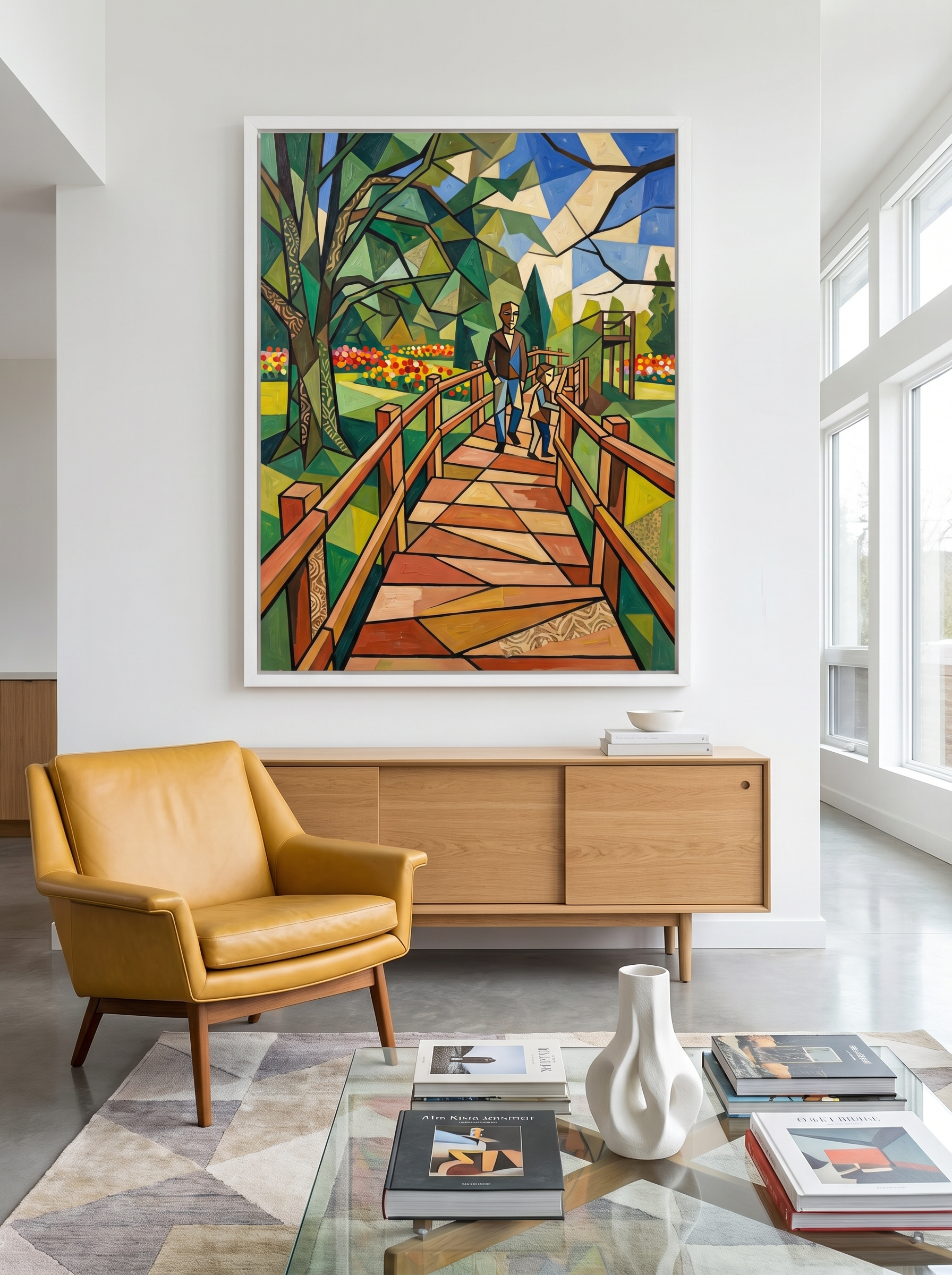 Le Pont au Parc — mockup intérieur